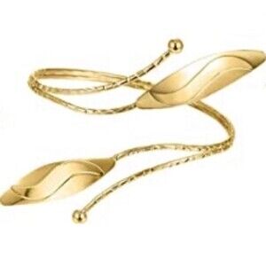 GOLD Upper Arm Cuff Arm Band Jewelry